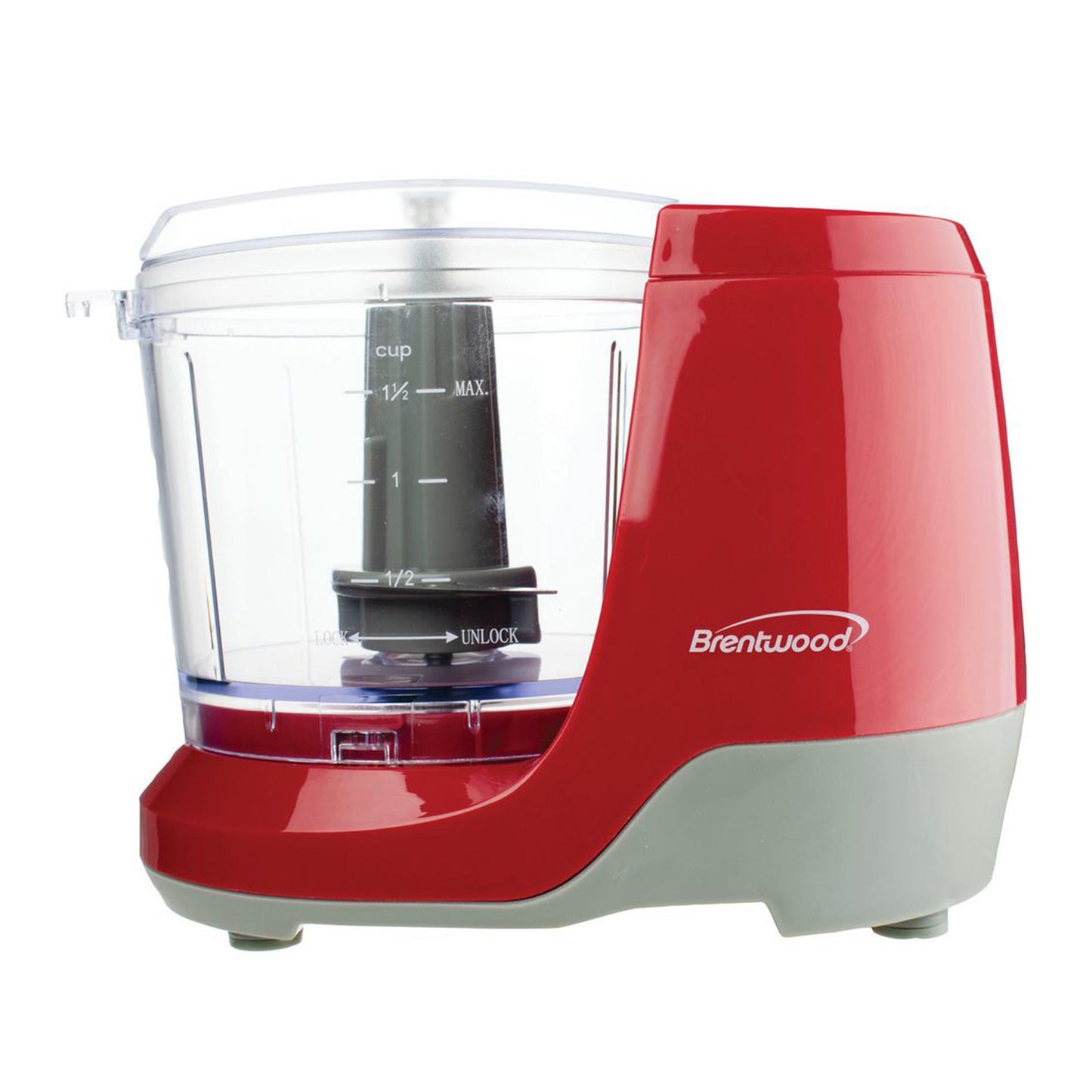 Brentwood 1.5 Cup Mini Food Chopper in Red LuxuryLifeWay Online Store
