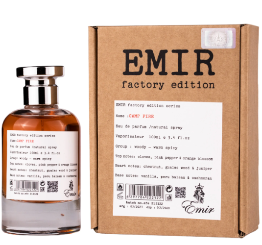 Paris Corner Emir Factory Edition Camp Fire Eau De Parfum LuxuryLifeWay Online Store