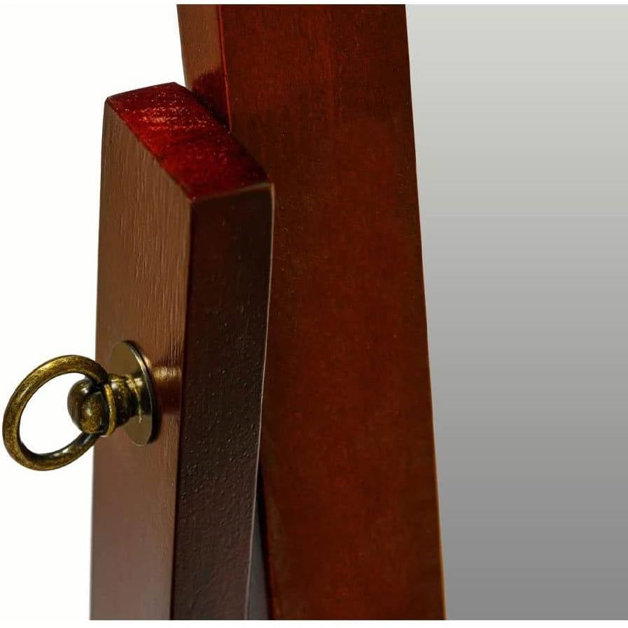 Modern Full Length Freestanding Bedroom Floor Cheval Mirror in Cherry LuxuryLifeWay Online Store
