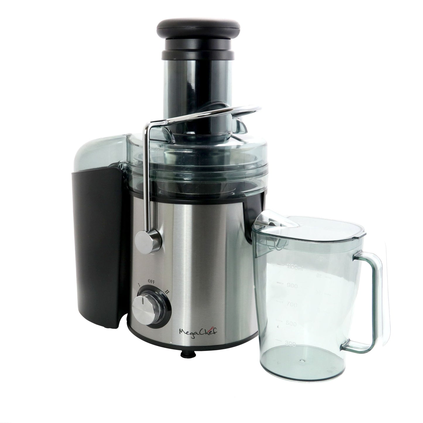 MegaChef Wide Mouth Juice Extractor, Juice Machine with Dual Speed Centrifugal Juicer, Stainless Steel Juicers Easy to Clean LuxuryLifeWay Online Store