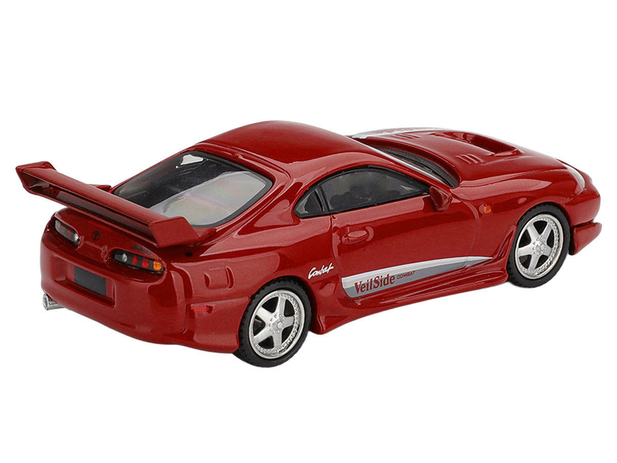 Toyota Supra "VeilSide Combat V-I" Red Limited Edition 1/64 Diecast Model Car by Mini GT LuxuryLifeWay Online Store
