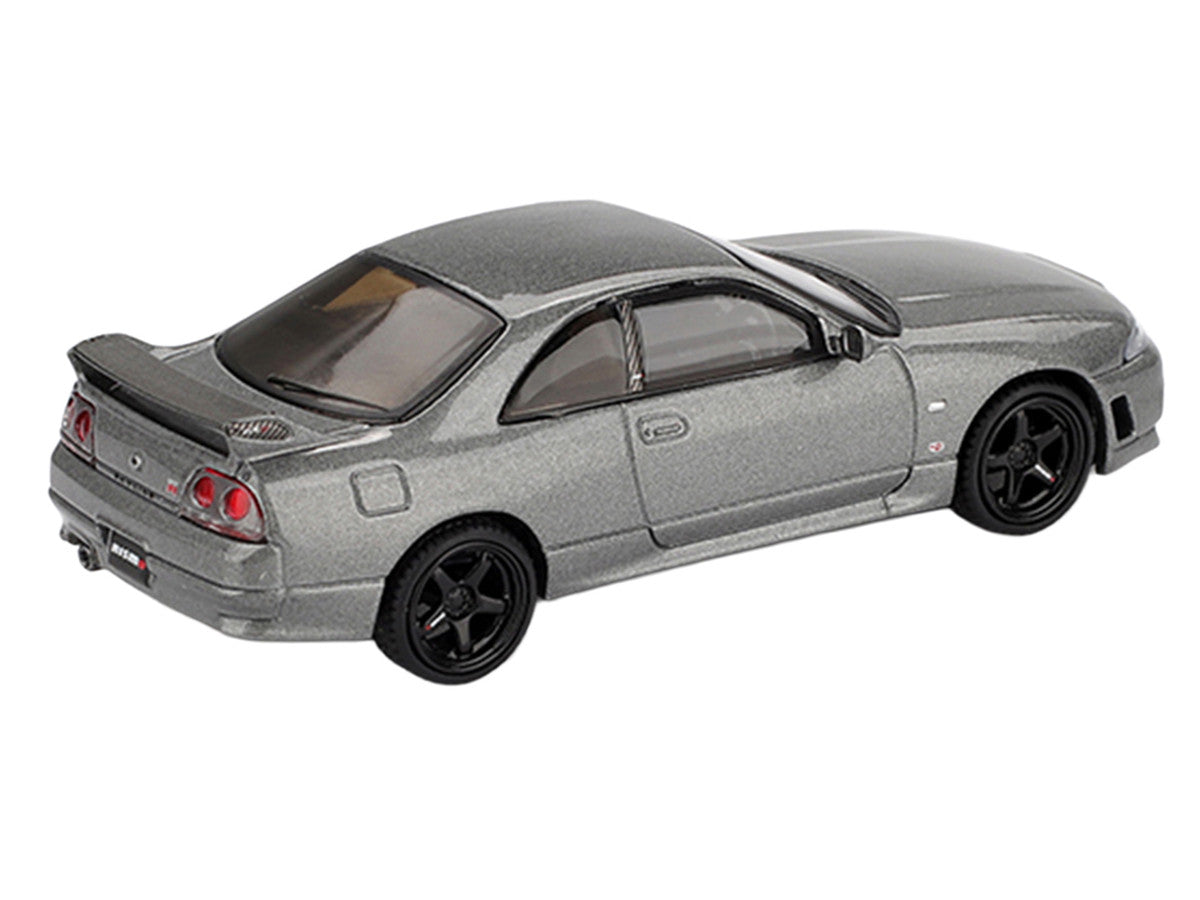 Nissan Skyline GT-R (NISMO BCNR33 CRS Version) RHD (Right Hand Drive) Dark Metal Gray Metallic Limited Edition 1/64 Diecast Model Car by Mini GT LuxuryLifeWay Online Store