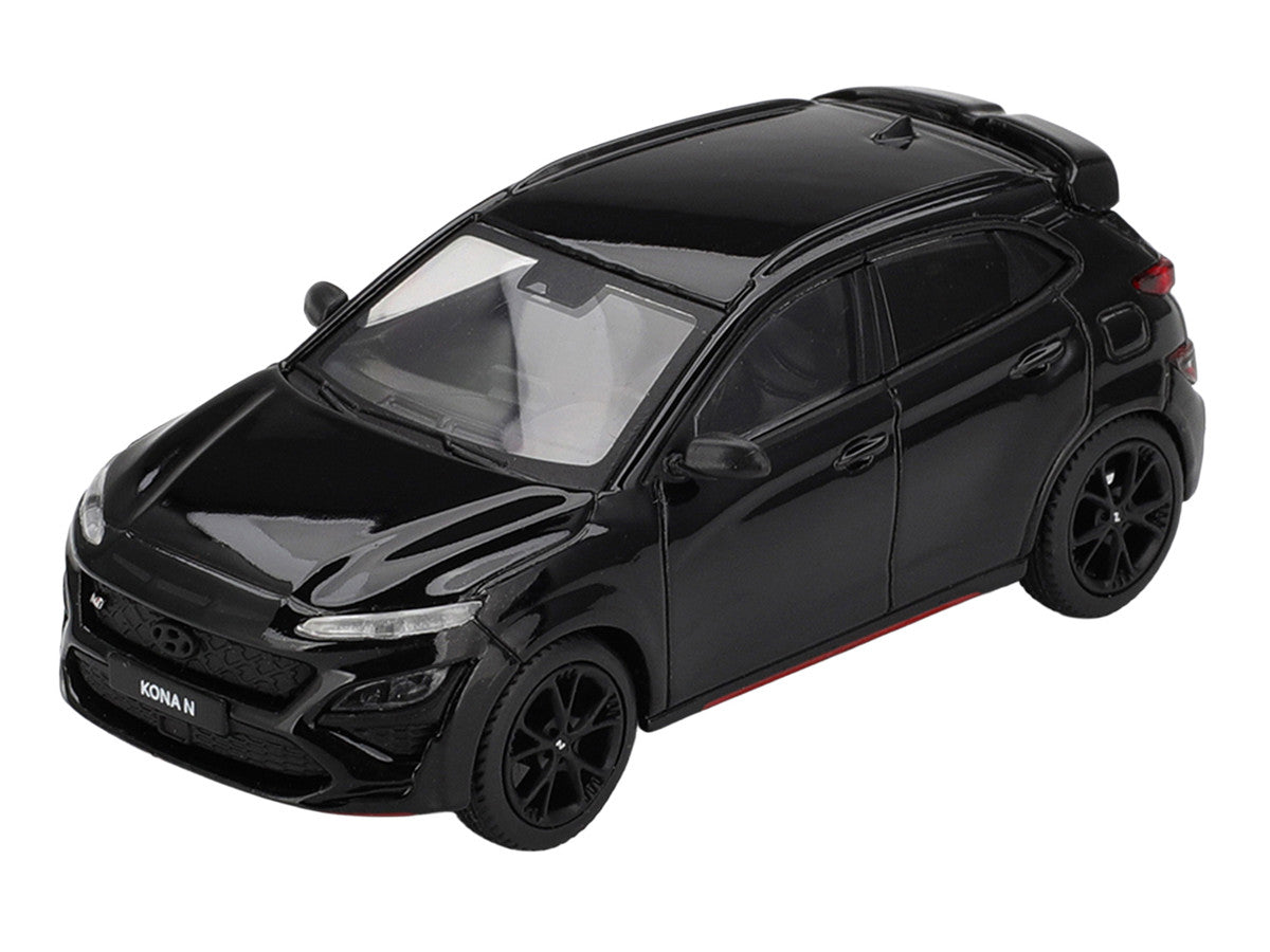 Hyundai Kona N Phantom Black Limited Edition 1/64 Diecast Model Car by Mini GT LuxuryLifeWay Online Store