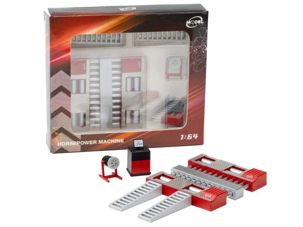 Horsepower Machine Red 1/64 Diecast Model by Model Model LuxuryLifeWay Online Store