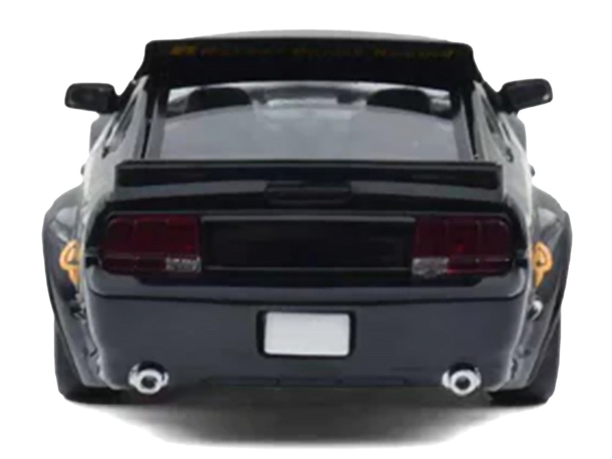Pandem Mustang Black with Gold Graphics 1/64 Diecast Model Car by Model Model LuxuryLifeWay Online Store
