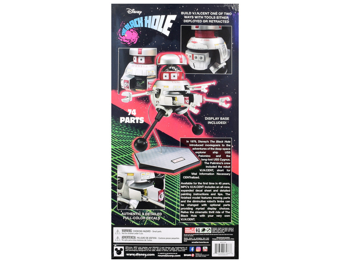 Skill 2 Model Kit V.I.N.CENT. Robot "The Black Hole" (1979) Movie 1/6 Scale Model by MPC LuxuryLifeWay Online Store
