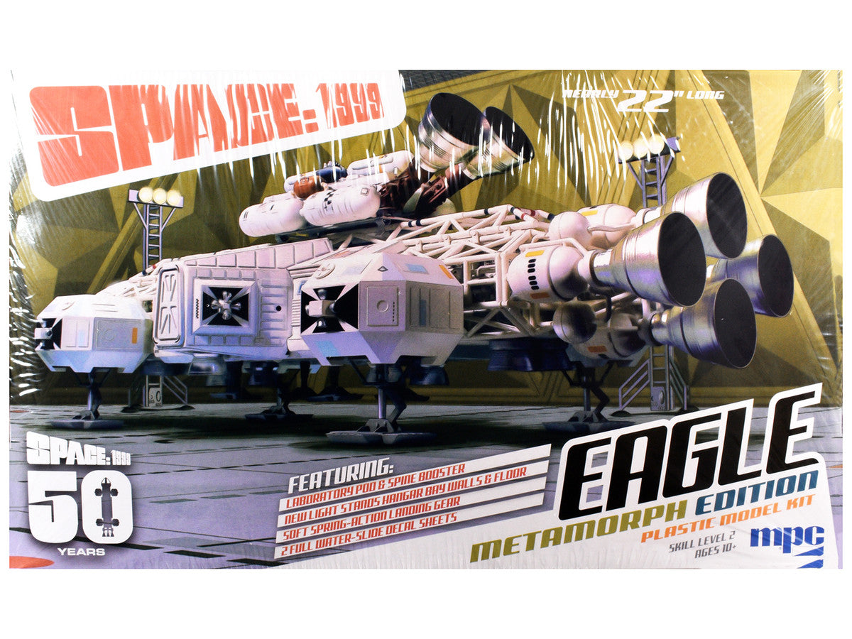 Skill 2 Model Kit Eagle Transporter Metamorph Edition "Space: 1999" (1975-1977) TV Series 1/48 Scale Model by MPC LuxuryLifeWay Online Store