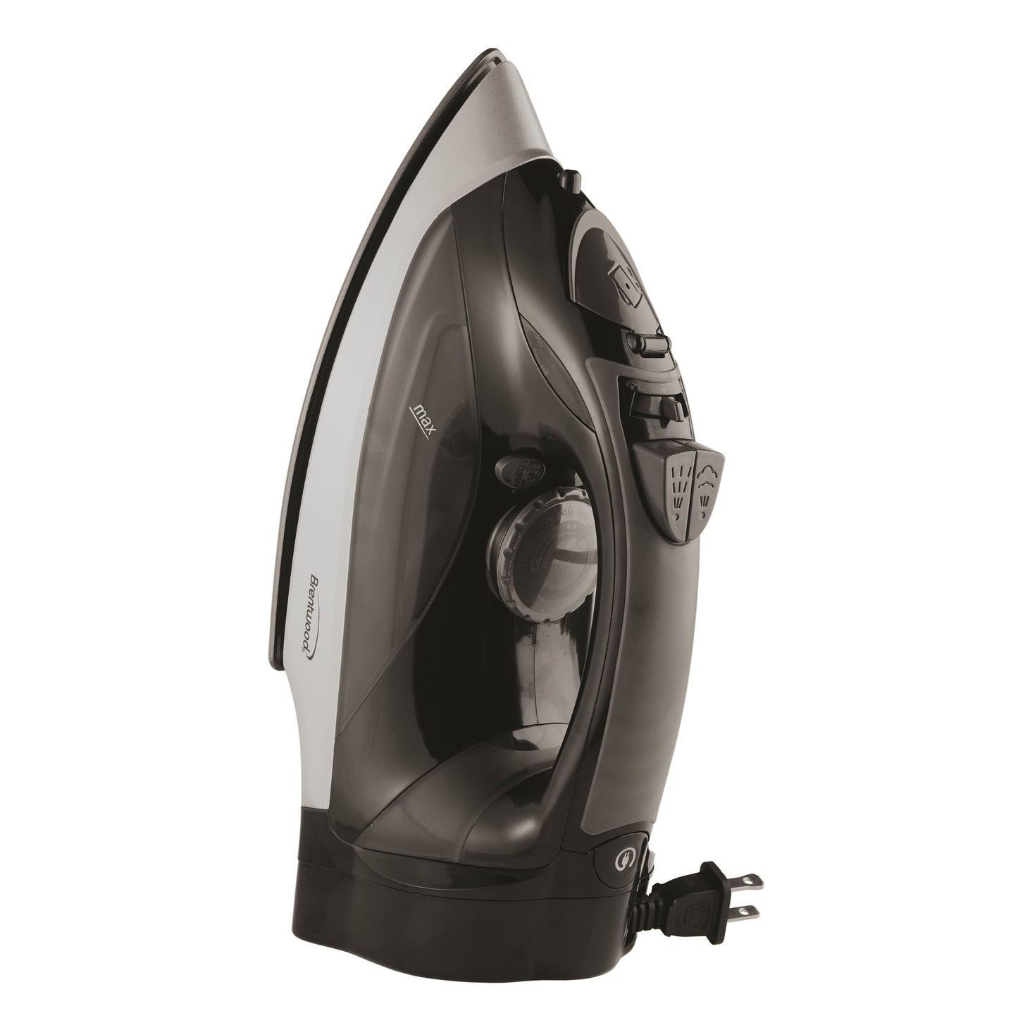 Brentwood Steam Iron With Retractable Cord - Black LuxuryLifeWay Online Store