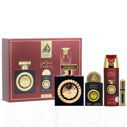 Lattafa Nebras 3 Piece Gift Set LuxuryLifeWay Online Store