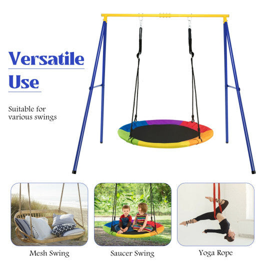 Extra Large Heavy Duty A-Frame Steel Swing Stand LuxuryLifeWay Online Store