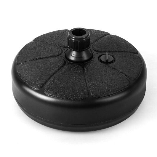 27 lbs Fillable Round Umbrella Base Stand for Yard Garden Poolside LuxuryLifeWay Online Store