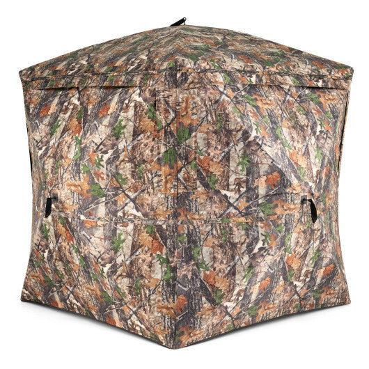 270 See Through Hunting Blind Tent with Silent Magnetic Door