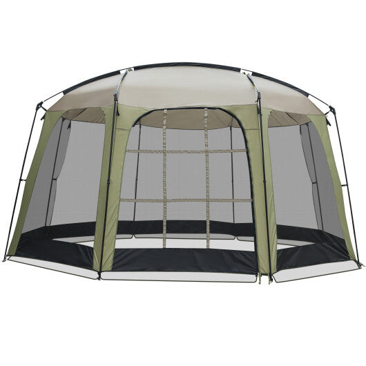 6-8 Person Netted Canopy Tent with Zippered Door LuxuryLifeWay Online Store