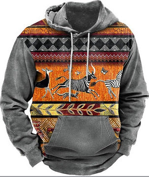 European and American Fashion Hooded Sweatshirt