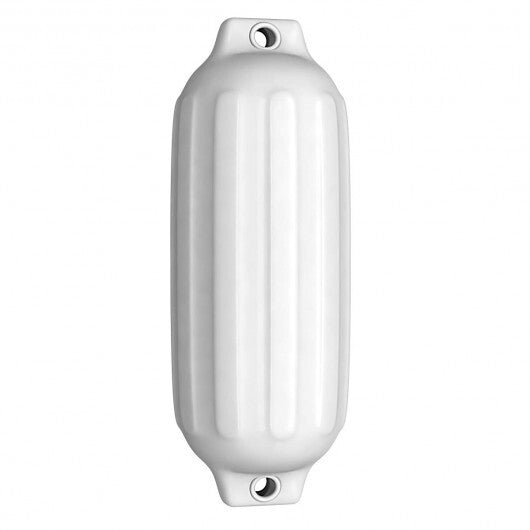 4 Ribbed Marine 8.5" x 27" Boat Fender Vinyl Bumper-Black