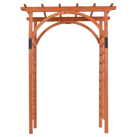 Garden Archway Arch Lattice Trellis Pergola for Climbing Plants and Outdoor Wedding Bridal Decor LuxuryLifeWay Online Store