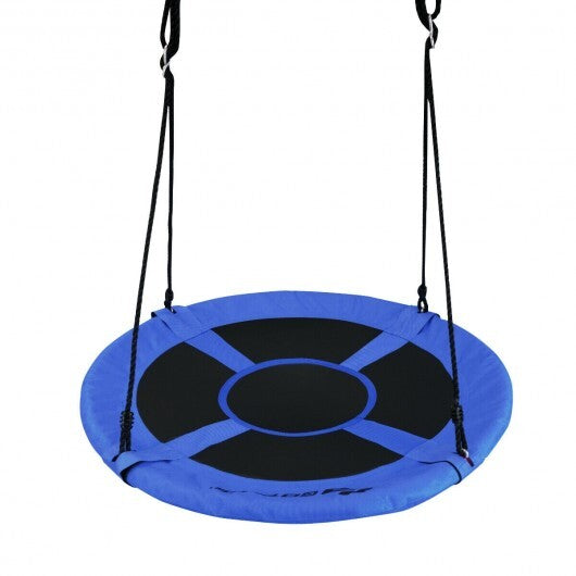 40 Inch 770 lbs Flying Saucer Tree Swing Kids Gift with 2 Tree Hanging Straps-Multicolor LuxuryLifeWay Online Store