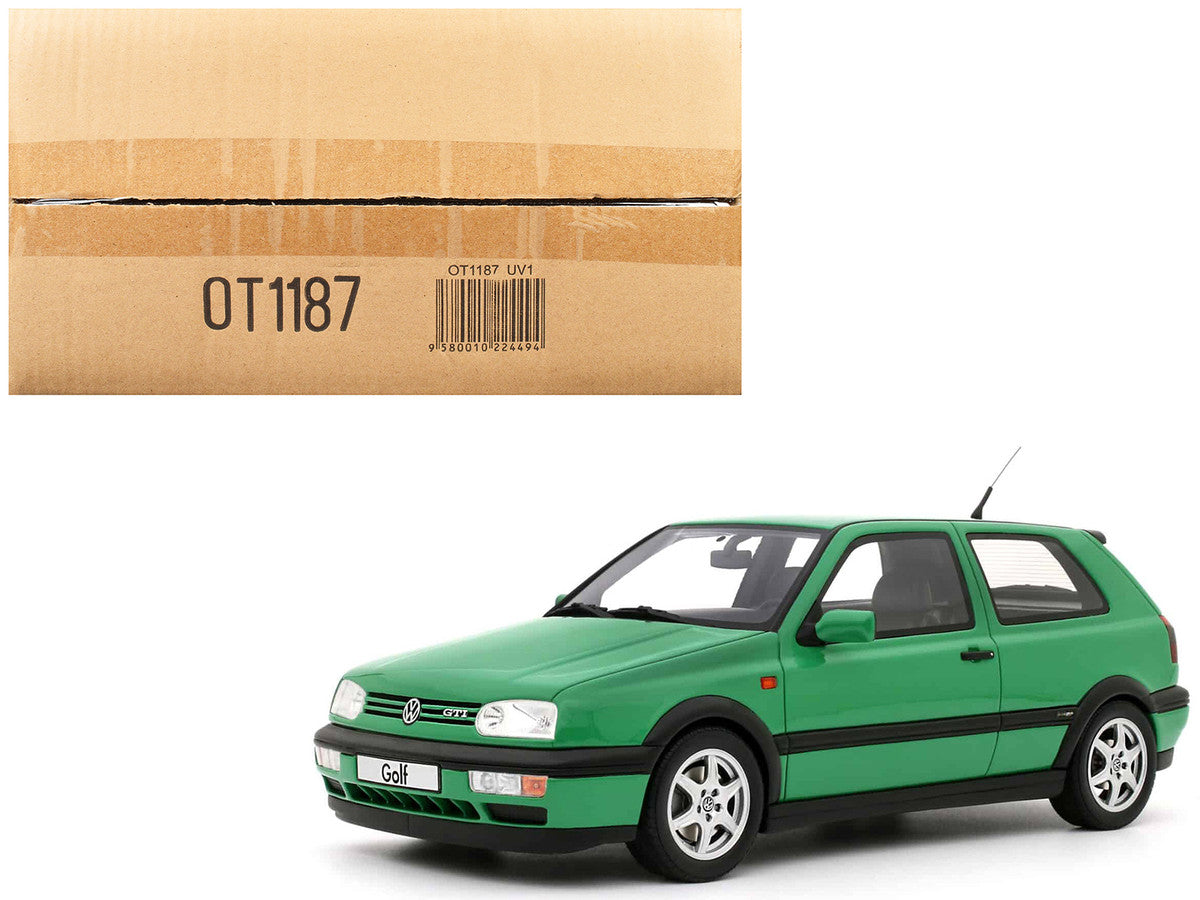 1995 Volkswagen Golf III GTI Salsa Green 1/18 Model Car by Otto Mobile LuxuryLifeWay Online Store