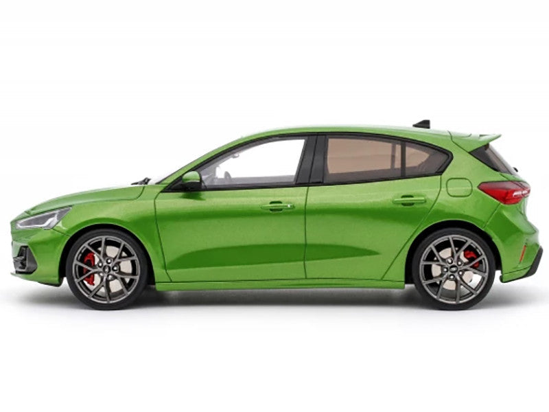2022 Ford Focus MK5 ST Phase 2 Mean Green Metallic Limited Edition to 2000 pieces Worldwide 1/18 Model Car by Otto Mobile LuxuryLifeWay Online Store