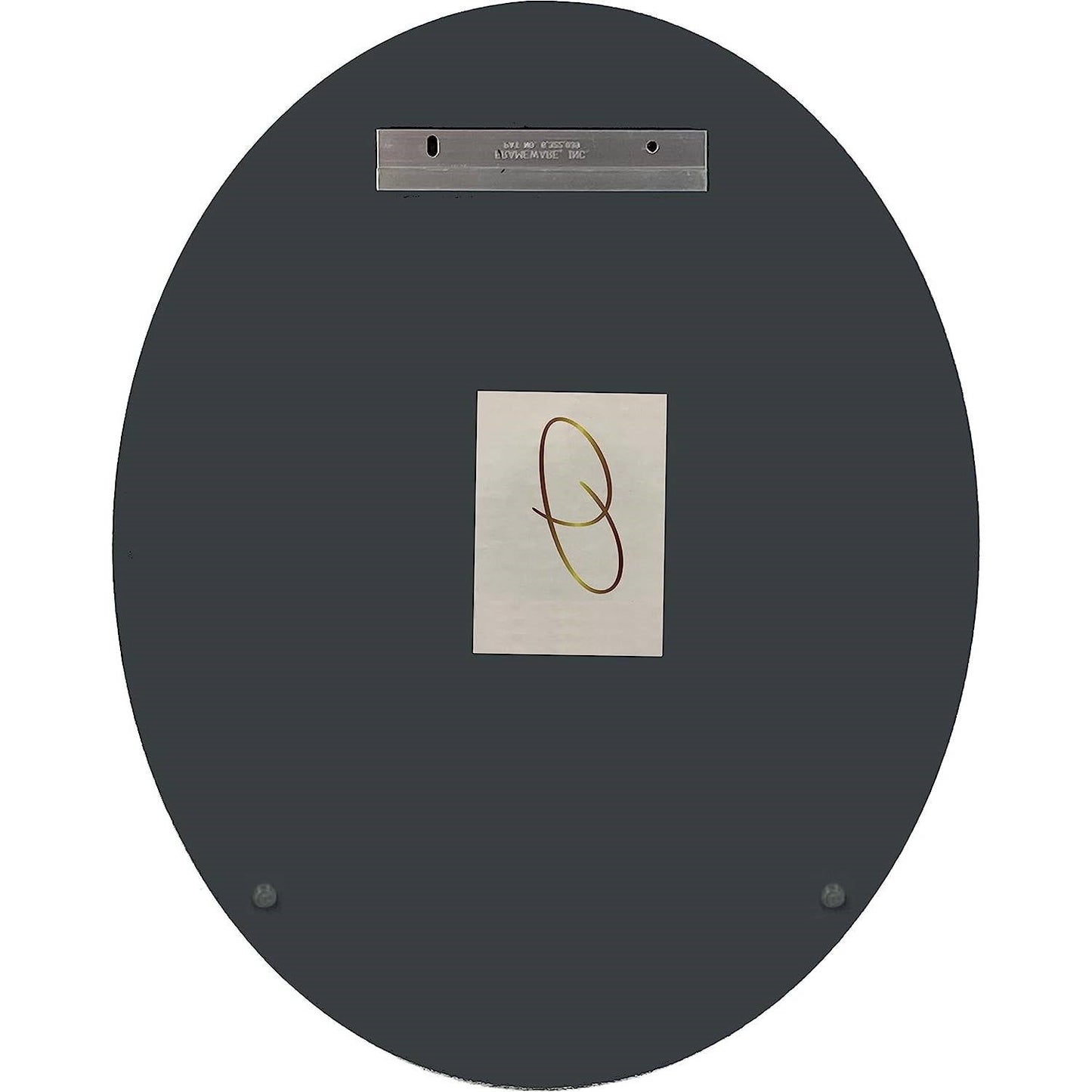 Oval 36 x 24-inch Beveled Bathroom Living Room Vanity Frameless Wall Mirror LuxuryLifeWay Online Store