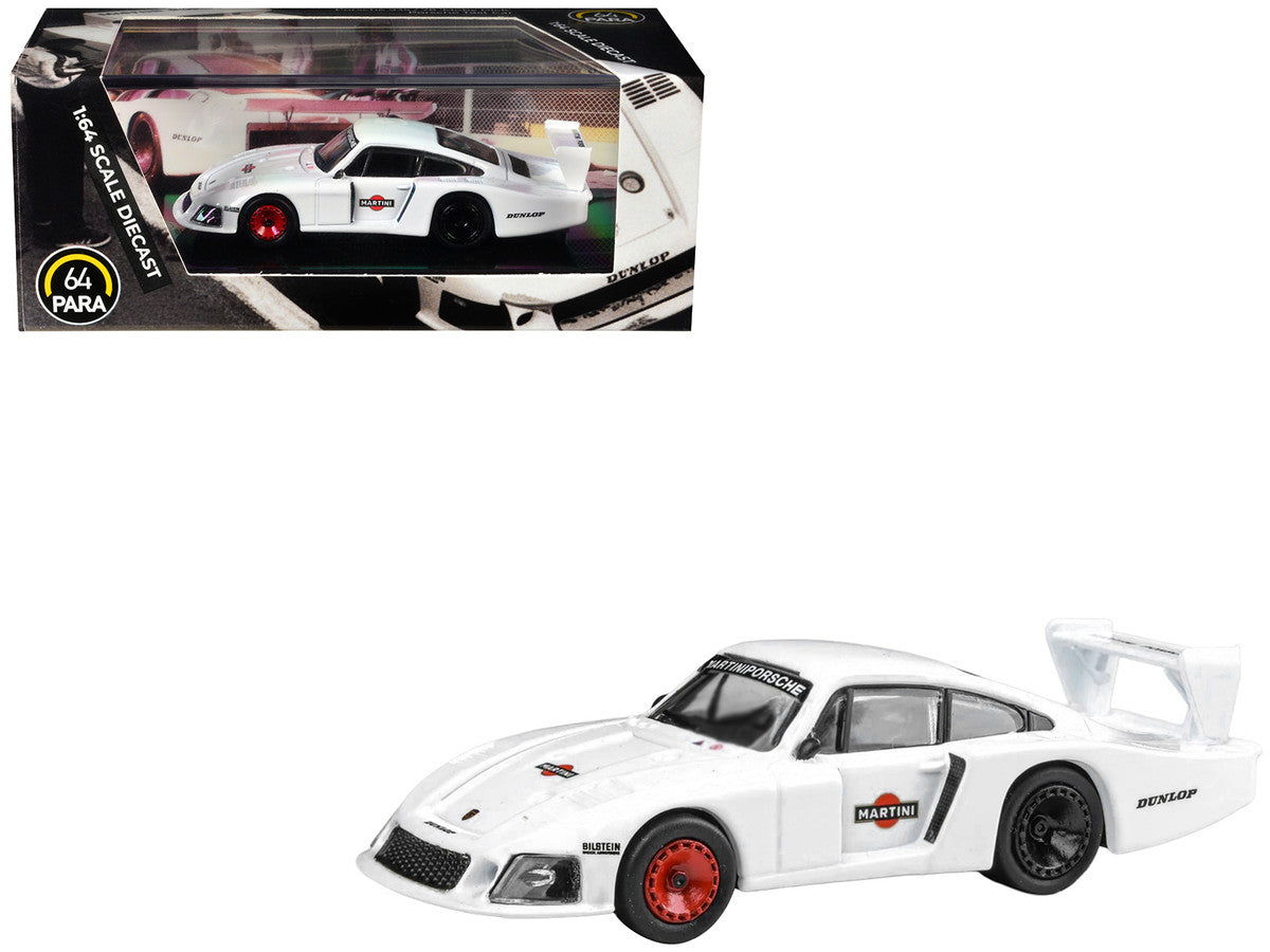 Porsche 935/78 Moby Dick "Martini Racing" White 1/64 Diecast Model Car by Paragon Models LuxuryLifeWay Online Store
