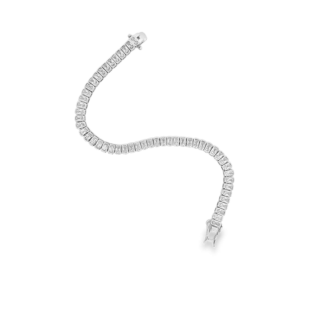 5mm Baguette Bracelet (I53A) LuxuryLifeWay Online Store