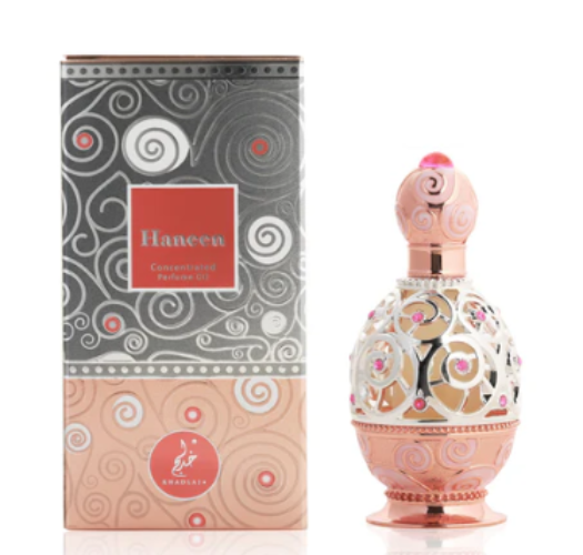 Khadlaj Haneen Rose Concentrated Perfume Oil LuxuryLifeWay Online Store