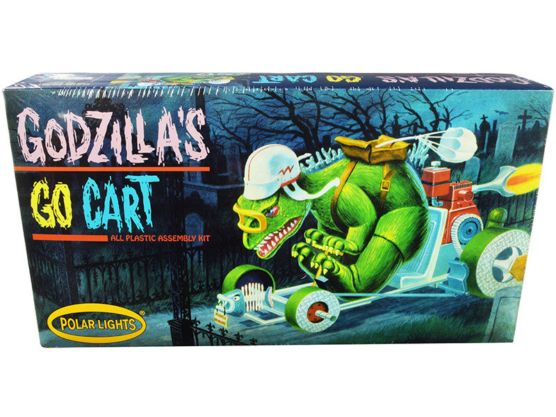 Skill 2 Model Kit Godzilla's Go Cart Model Kit by Polar Lights LuxuryLifeWay Online Store