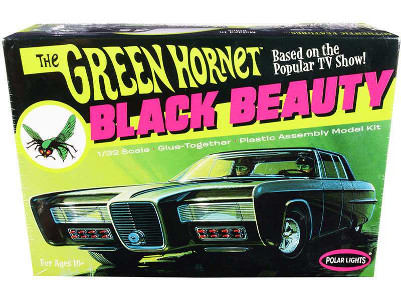 Skill 2 Model Kit Black Beauty "The Green Hornet" (1966-1967) TV Series 1/32 Scale Model by Polar Lights LuxuryLifeWay Online Store