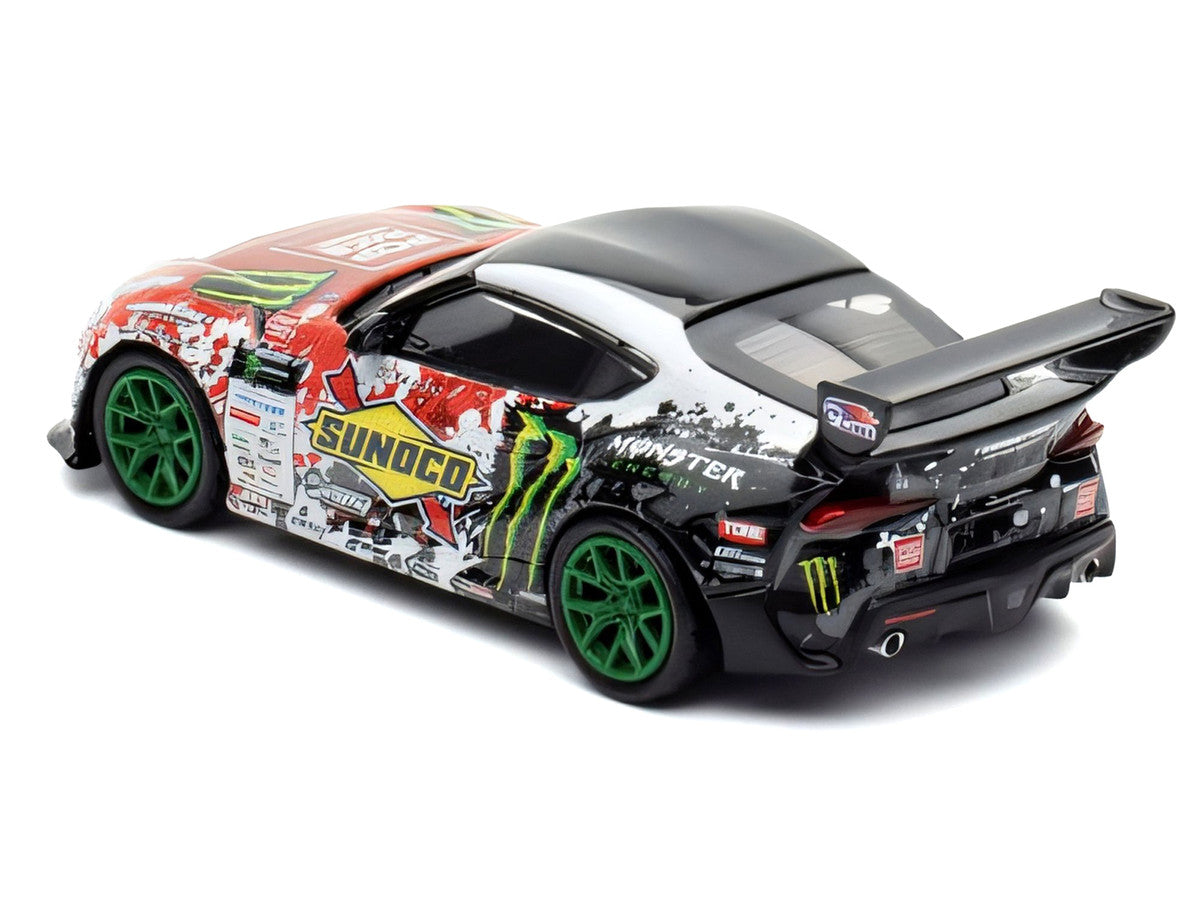 Toyota Pandem GR Supra RHD (Right Hand Drive) Daigo Saito "D1 Grand Prix" (2024) 1/64 Diecast Model Car by Pop Race LuxuryLifeWay Online Store