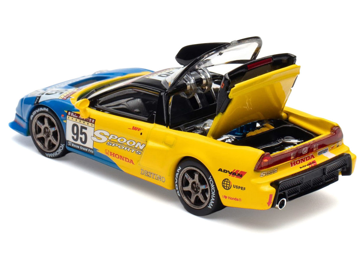 Honda NSX-R GT RHD (Right Hand Drive) #95 Spoon Sports "Macau Cup" "Tokyo Auto Salon - Hong Kong 2025" 1/64 Diecast Model Car by Pop Race LuxuryLifeWay Online Store