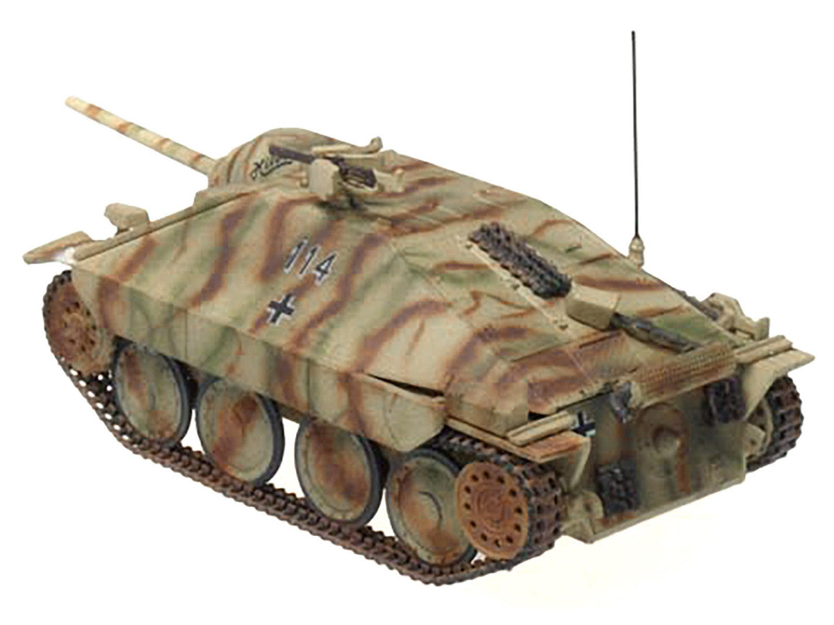 Hetzer (Early) Tank Destroyer "#114 Hilde Nove Mesto Czechoslovakia" (1945) German Army 1/72 Diecast Model by Panzerstahl LuxuryLifeWay Online Store