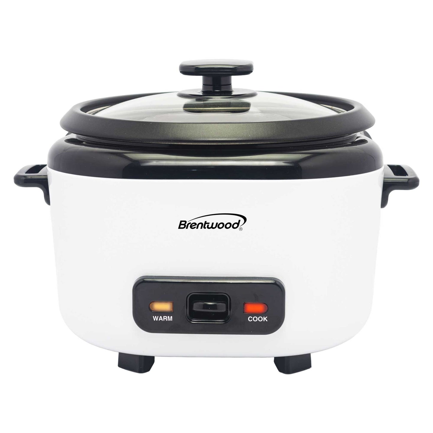 Brentwood 10-Cups Cooked Rice Cooker in White with Steam Tray LuxuryLifeWay Online Store