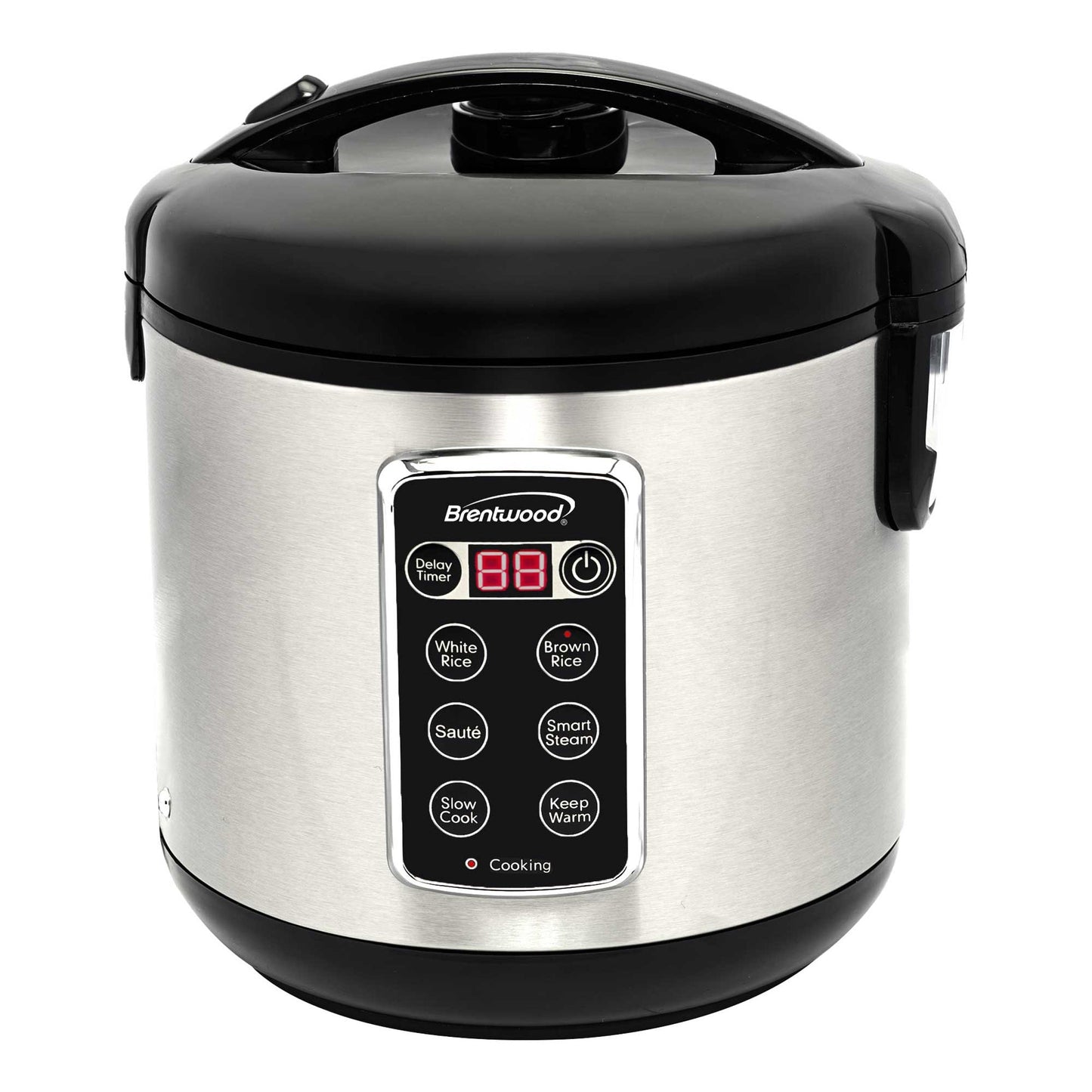 Brentwood 10 Cup 7-Function Smart Rice Multi-Cooker in Stainless Steel LuxuryLifeWay Online Store