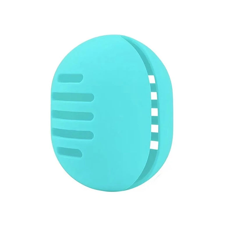 1PC Makeup Sponge Holder Eco-Friendly Silicone Multi-hole Beauty Sponge Storage Case Travel Protable Cosmetic Puff Holder Box Pi-Mart