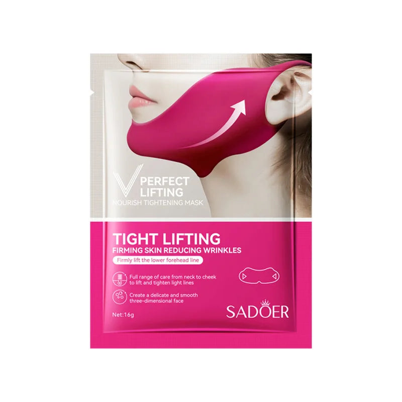 V-Shape Firming Face-lift Slimming Mask Removal Masseter Muscle Double Chin Face Fat Burning Anti-aging Beauty Products New Tri Light Beauty