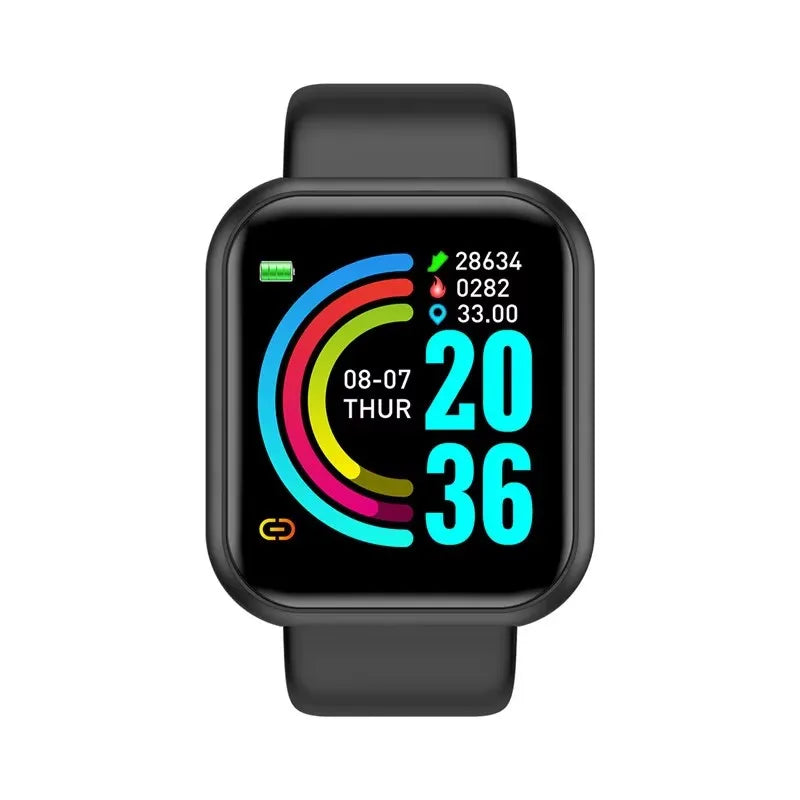 Smart Watch For Women Men Wristwatch Bluetooth Connected Phone Player Music Fitness Sport Bracelet Sleep Monitor Digital Watches LadyShow.Store
