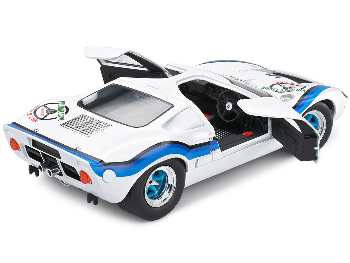 Ford GT40 MK.1 RHD (Right Hand Drive) #19 Emilio Marta "Angola Championship" (1973) "Competition" Series 1/18 Diecast Model Car by Solido LuxuryLifeWay Online Store