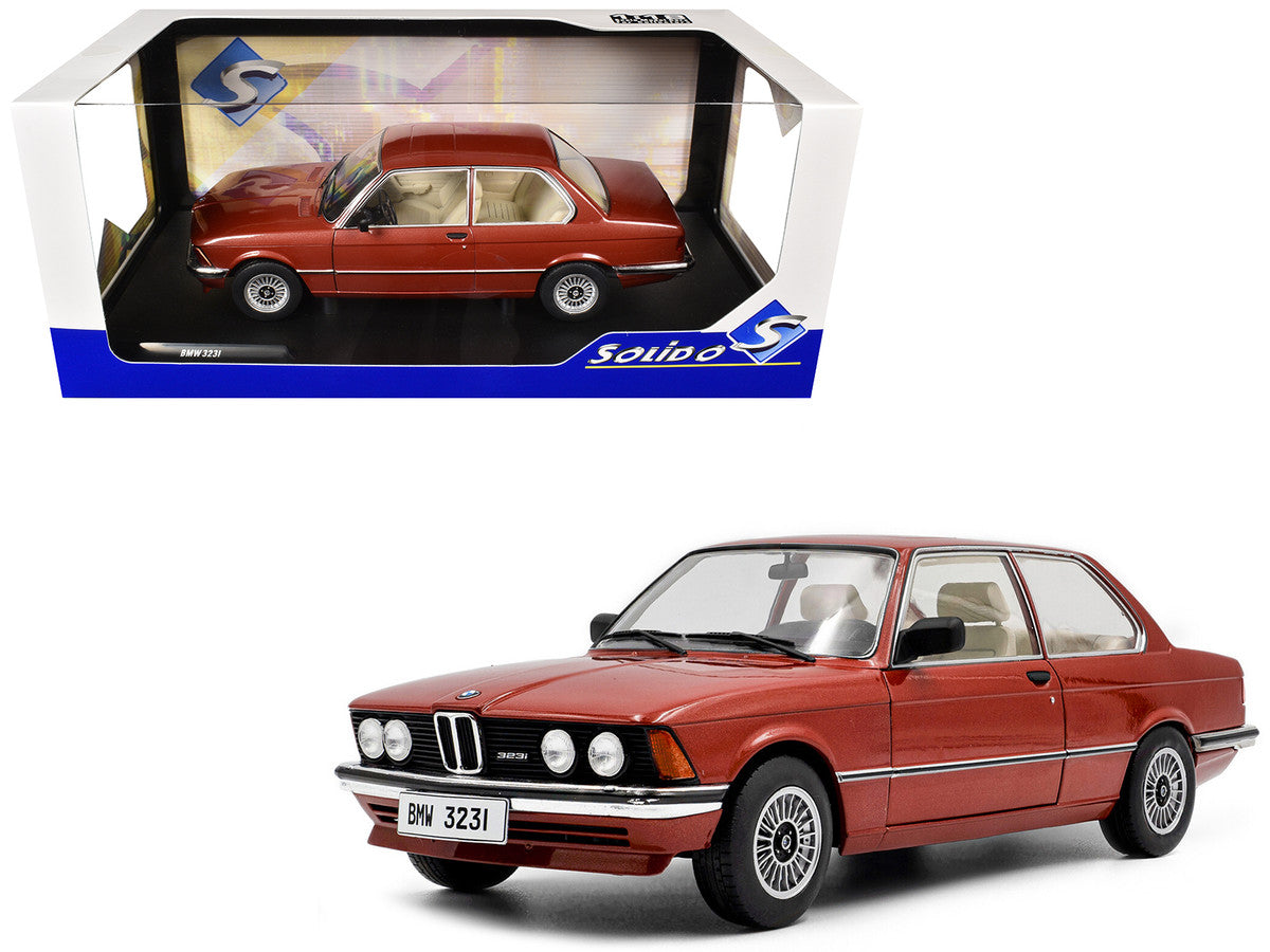 1980 BMW 323i Ruby Red Metallic 1/18 Diecast Model Car by Solido LuxuryLifeWay Online Store