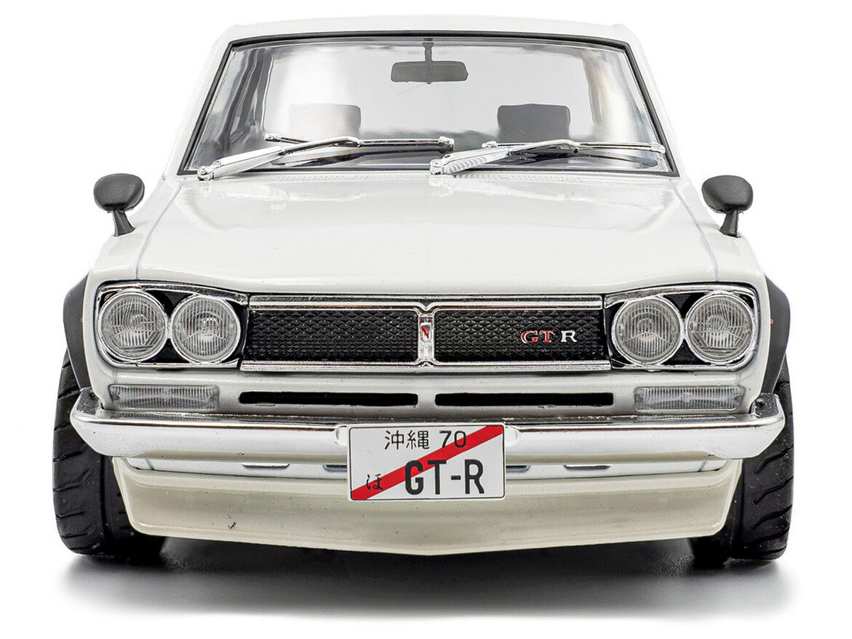 1970 Nissan Skyline (C10) Hakosuka RHD (Right Hand Drive) White 1/18 Diecast Model Car by Solido LuxuryLifeWay Online Store