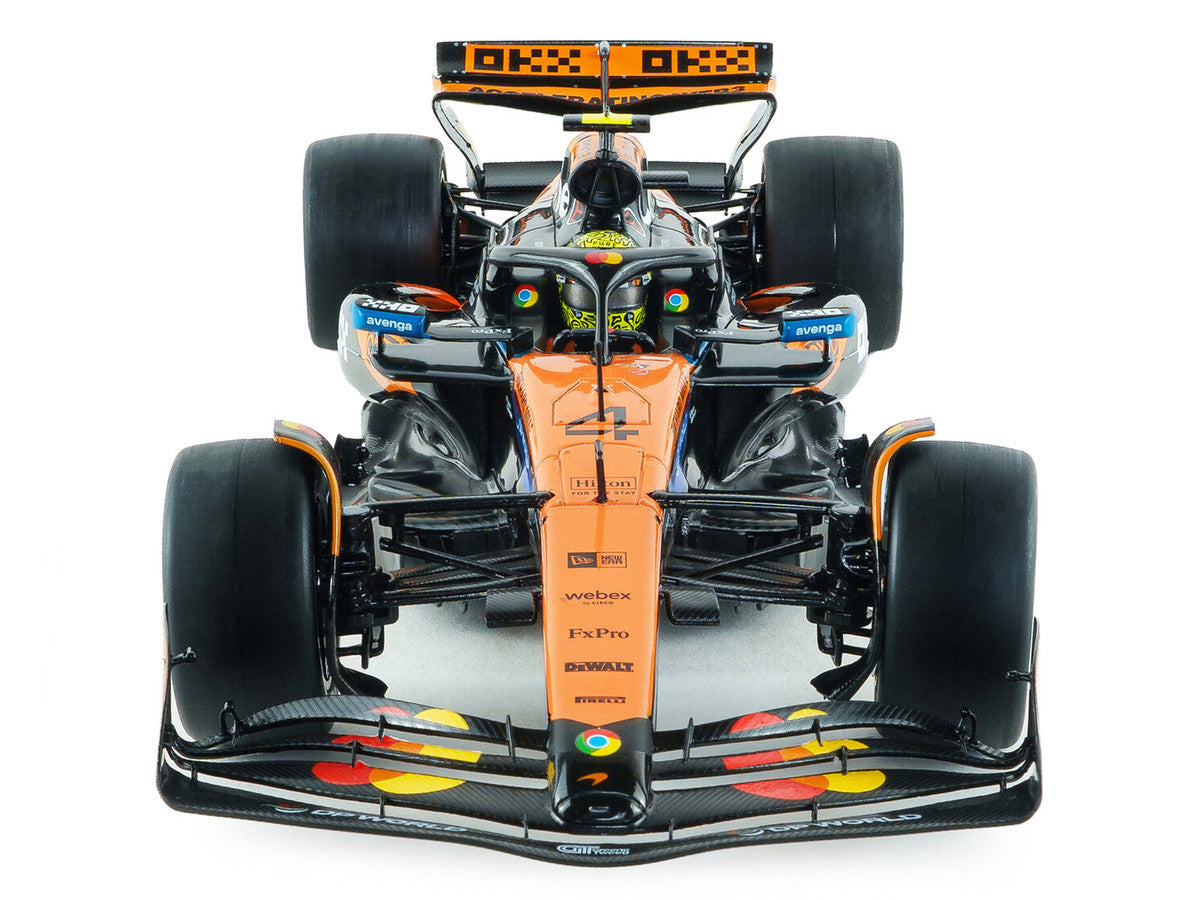 McLaren MCL39 #4 Lando Norris "OKX" Winner Formula One F1 "Australian GP" (2025) "Competition" Series 1/18 Diecast Model Car by Solido LuxuryLifeWay Online Store