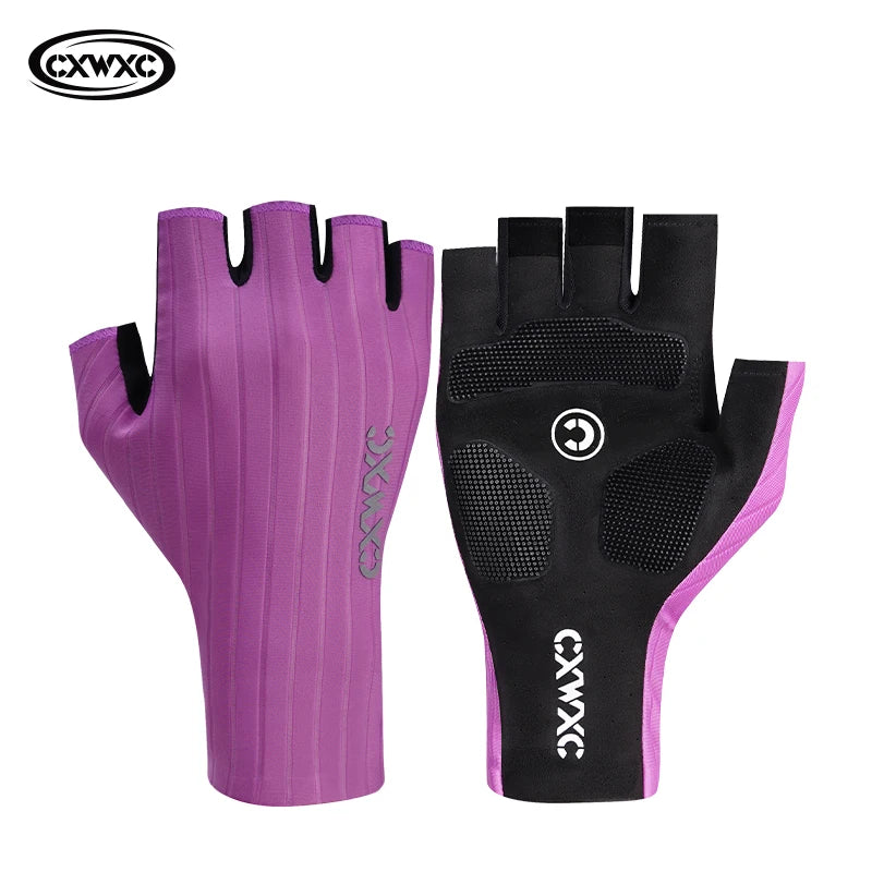 CXWXC Cycling Half Finger Gloves Men Women Breathable Anti-slip Glove Fitness Sport Training Gloves With Extended Wrist Guard Pi-Mart