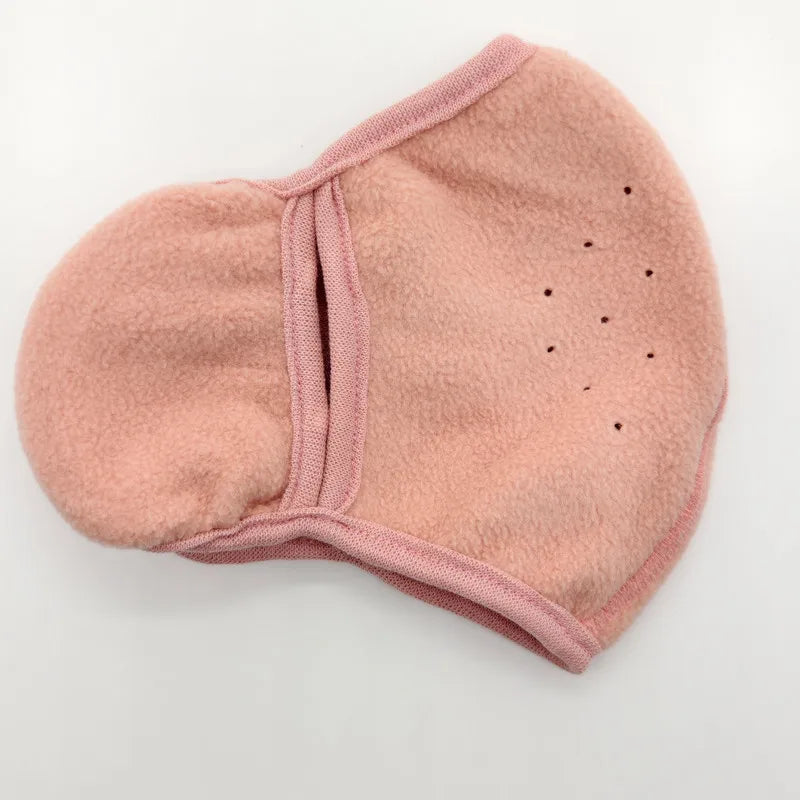 2-in-1 Earmuff Face Mask, Winter Ear Warmer for Women Men, Breathable Face Cover for Outdoor Walking Cycling Skiing Pi-Mart