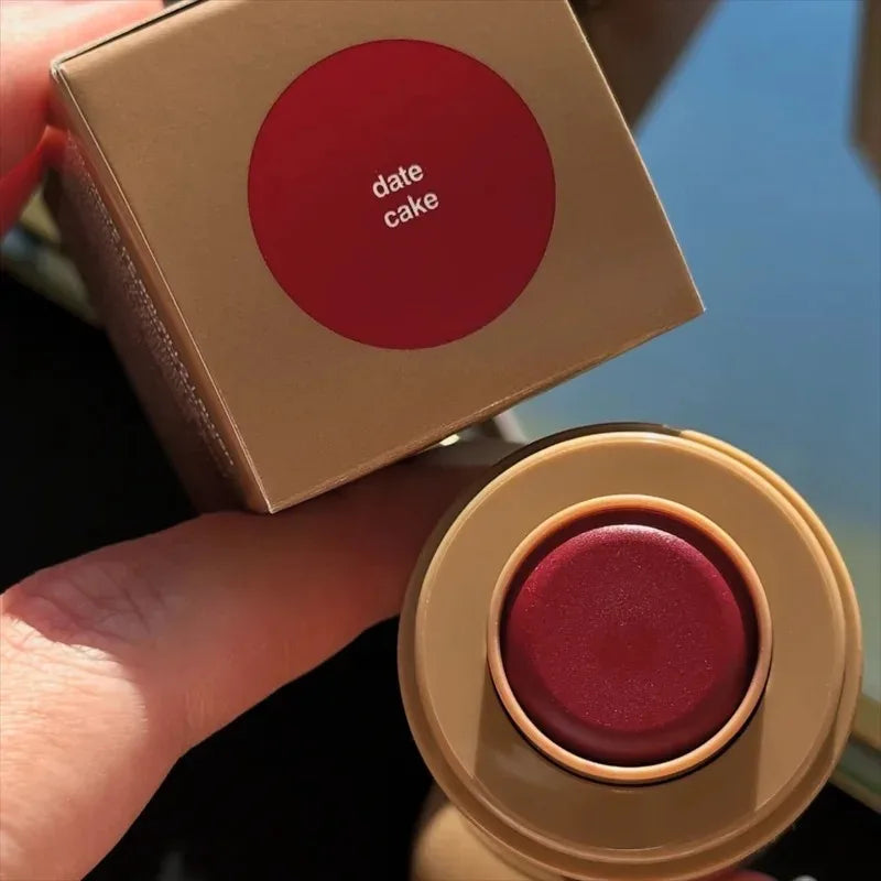 Rhod Pocket Blush LIP Stick Lip And Cheek Hydrating Stick Natural Rouge Powder Blush Cream Lipstick Cheek Easy To Apply Color LadyShow.Store