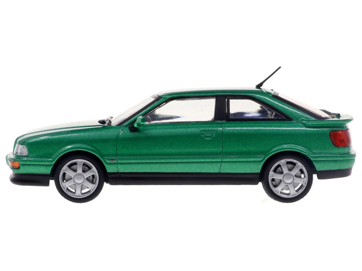 1994 Audi Coupe S2 Cricket Green Metallic 1/43 Diecast Model Car by Solido LuxuryLifeWay Online Store