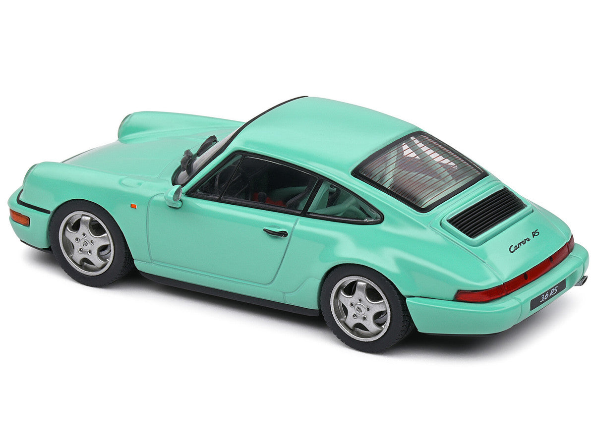 Porsche 911 (964) RS Clubsport Mint Green 1/43 Diecast Model Car by Solido LuxuryLifeWay Online Store