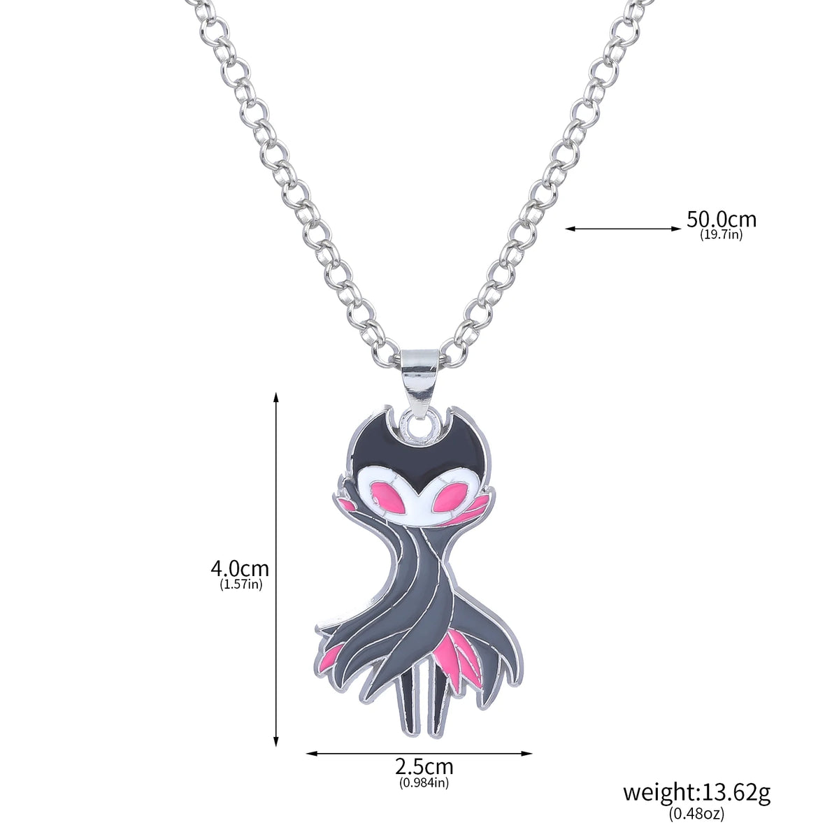 Game Hollow Knight Keychain The Grimm Theater Master Metal Keychain Pendant Game Peripheral Jewelry Unisex Keychain Pendant Pi-Mart