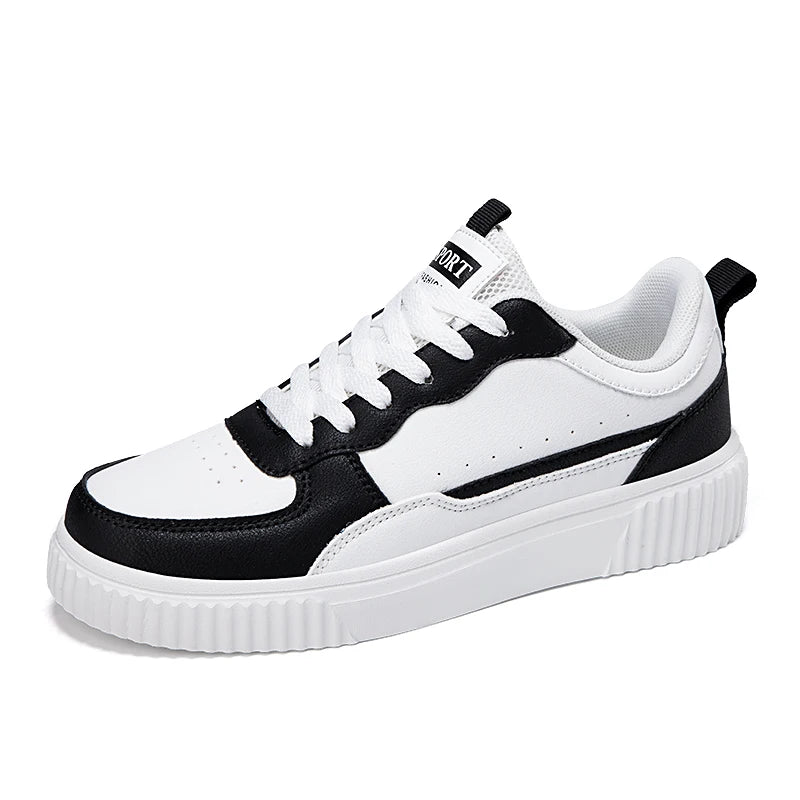 Fashion Women Casual Shoes Breathable Walking Flat Shoes Sneakers White Female Footwear Sports Running Outdoor Walking For Men Pi-Mart
