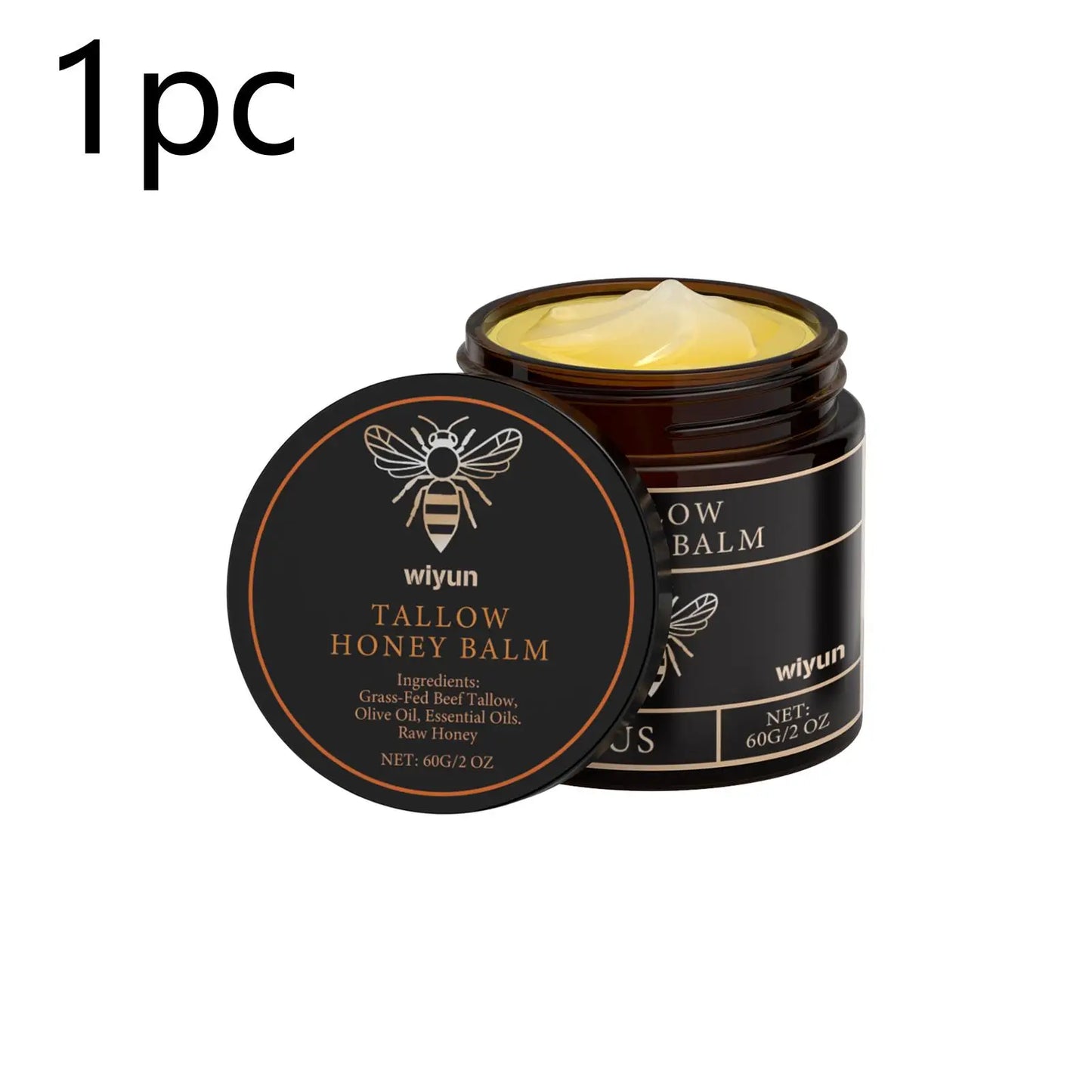 Tallow Honey Cream Glow Hydrating Skin Improve Elasticity Soft Bleaching Improve Dullness Firming Face Body Moisturizer Lotion Tri Light Beauty