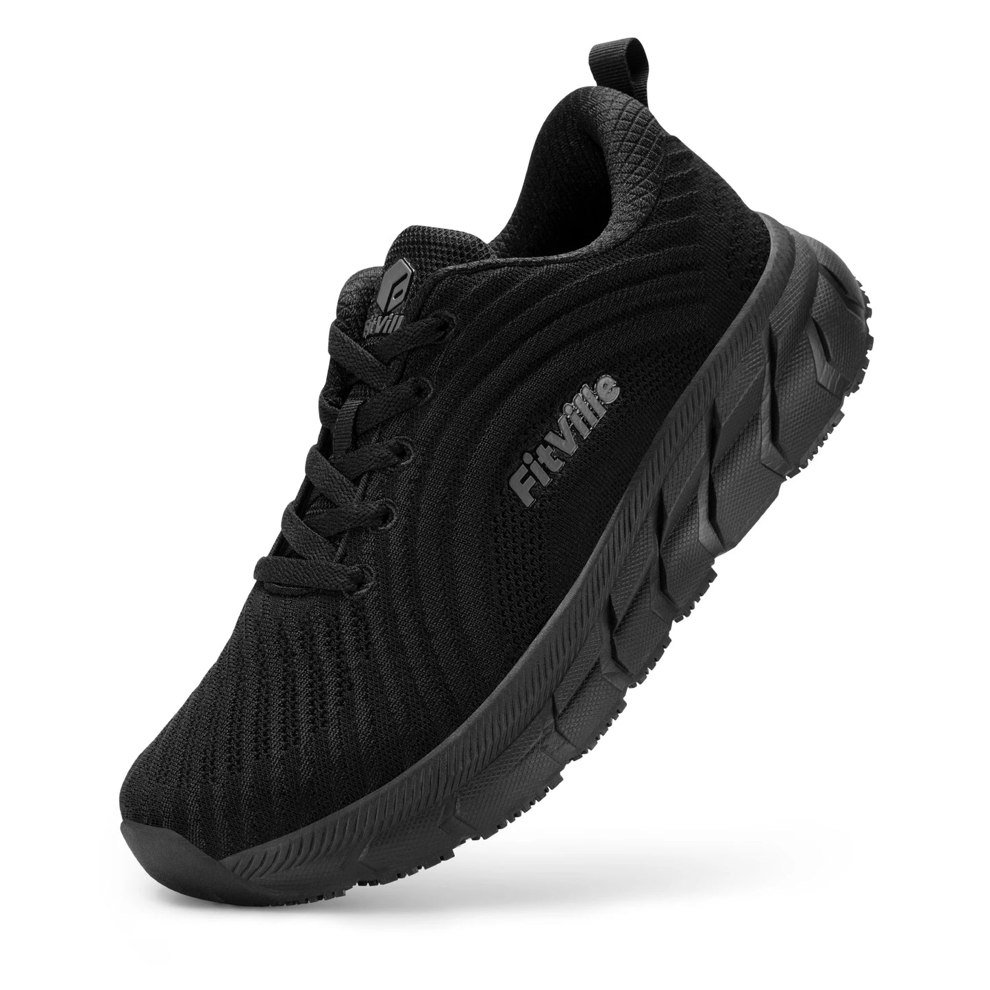 FitVille Wide Toe Box Shoes for Men Cushioned Well Extra Wide Width Shoes Non Slip Wide Lightweight Breathable Running Shoes Pi-Mart